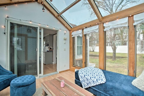 Waterfront Cape Cod Home with Sunroom and Fire Pit image 11